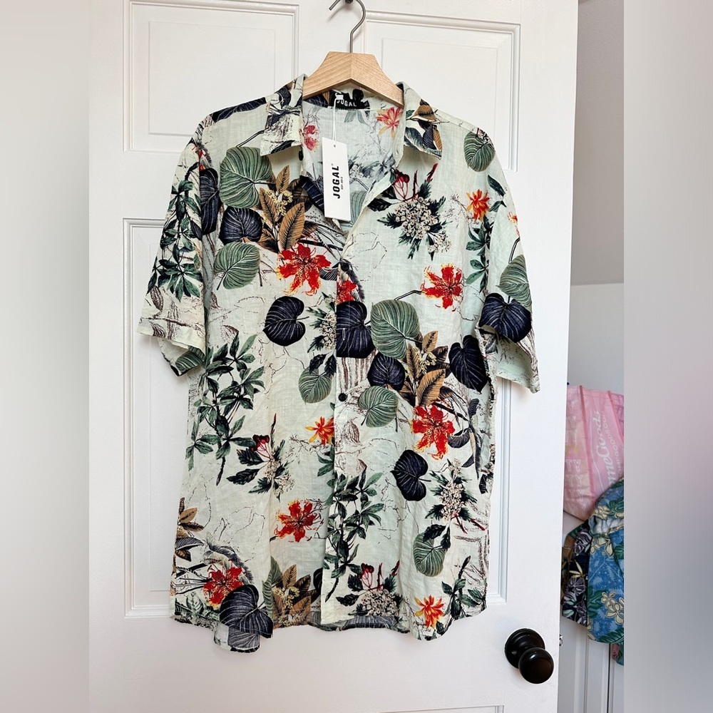 Men’s JOGAL HAWAIIN SURF SHIRT